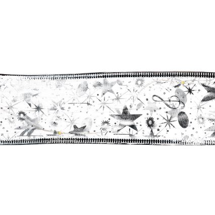 Aigostar - LED Vánoční řetěz 100xLED/3xAA 10 m teplá bílá stříbrná