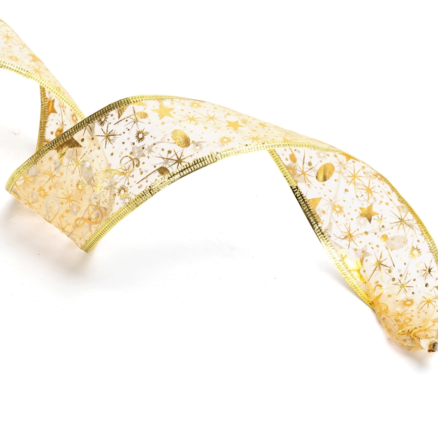 Aigostar - LED Vánoční řetěz 100xLED/3xAA 10 m teplá bílá zlatá