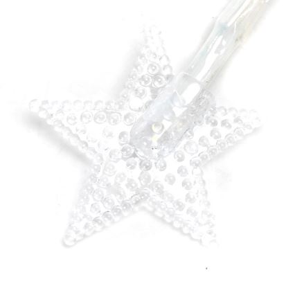 Aigostar - LED Vánoční řetěz 20xLED/3xAA 3,3m hvězdy
