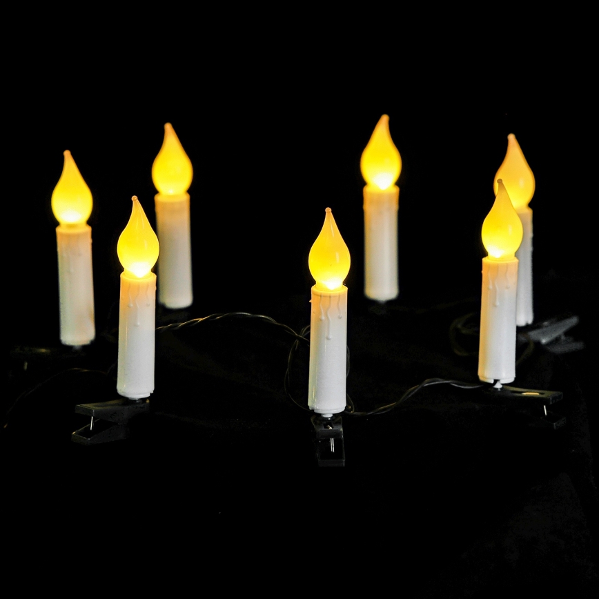 Aigostar - LED Vánoční řetěz 25xLED/3xAA 5 m teplá bílá