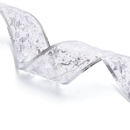 Aigostar - LED Vánoční řetěz 50xLED/3xAA 5 m teplá bílá stříbrná