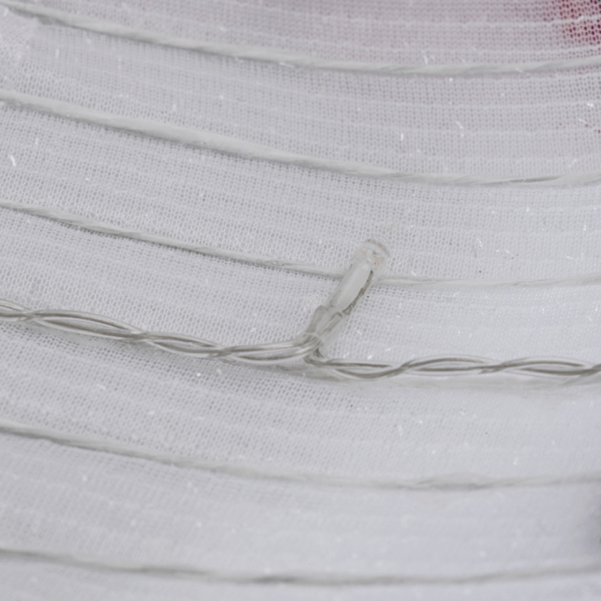 Aigostar - LED Vánoční venkovní dekorace 50xLED/3xAA 0,7m IP44 sněhulák + dálkové ovládání