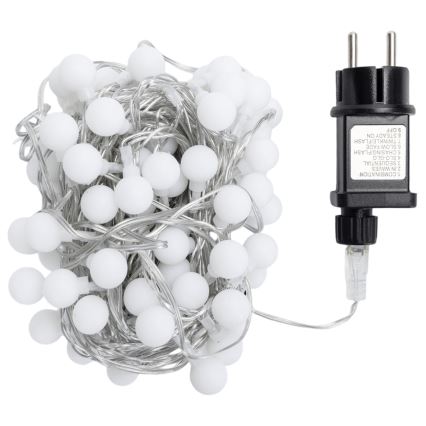 Aigostar - LED Venkovní dekorační řetěz 100xLED/8 funkcí 10m IP44 teplá bílá