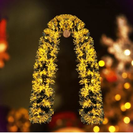 Aigostar - LED Venkovní vánoční dekorace 112xLED/3,6W/230V 2m IP44 teplá bílá