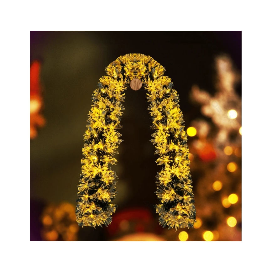 Aigostar - LED Venkovní vánoční dekorace 112xLED/3,6W/230V 2m IP44 teplá bílá