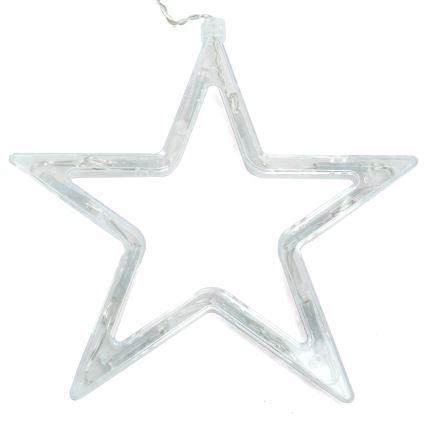 Aigostar - LED Venkovní vánoční řetěz 120xLED/6W/230V/8 funkcí 3x0,6m IP44 studena bílá + dálkové ovládání