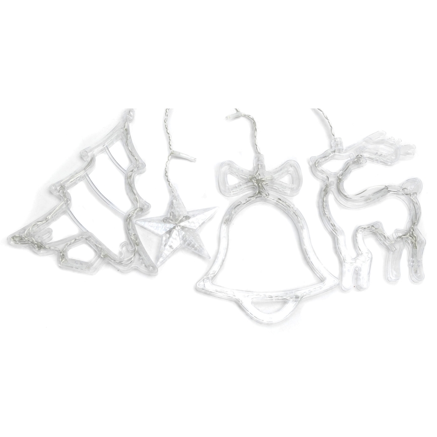 Aigostar - LED Venkovní vánoční řetěz 120xLED/8 funkcí 3x0,6m IP44 studená bílá + dálkové ovládání