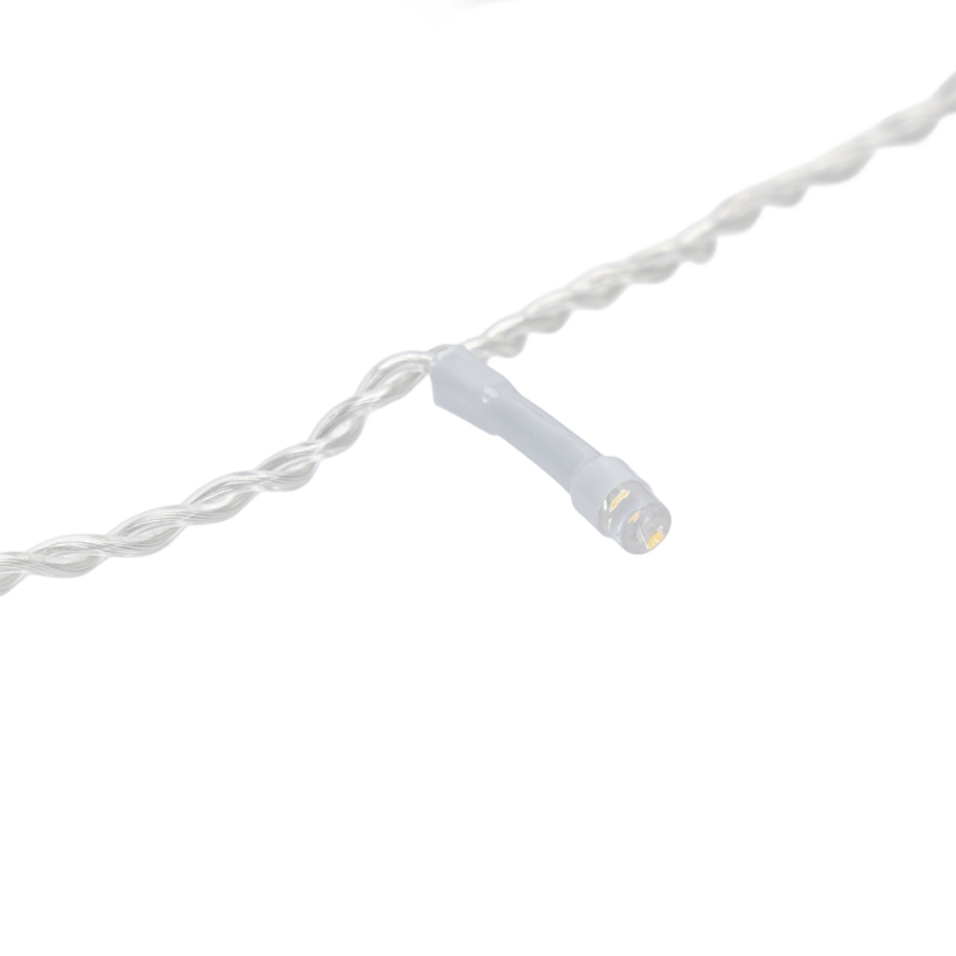 Aigostar - LED Venkovní vánoční řetěz 150xLED/6W/230V/8 funkcí 1,5x1m IP44 studená bílá + dálkové ovládání