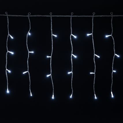 Aigostar - LED Venkovní vánoční řetěz 200xLED/3,6W/230V/8 funkcí 10x0,4m IP44 studená bílá