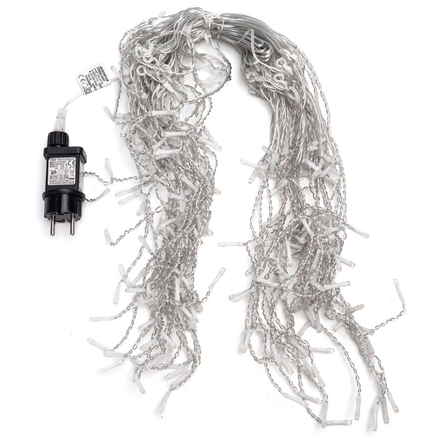 Aigostar - LED Venkovní vánoční řetěz 200xLED/8 funkcí 10x0,4m IP44 teplá bílá