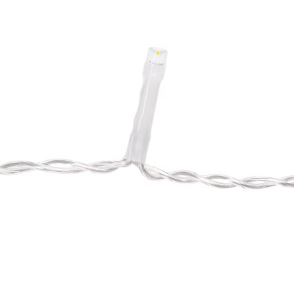 Aigostar - LED Venkovní vánoční řetěz 288xLED/8 funkcí 1,5x1,8m IP44 studená bílá