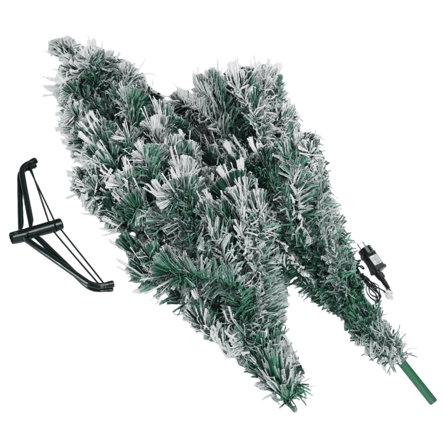 Aigostar - LED Venkovní vánoční stromek 245xLED/8 funkcí 2,1 m IP44 teplá bílá