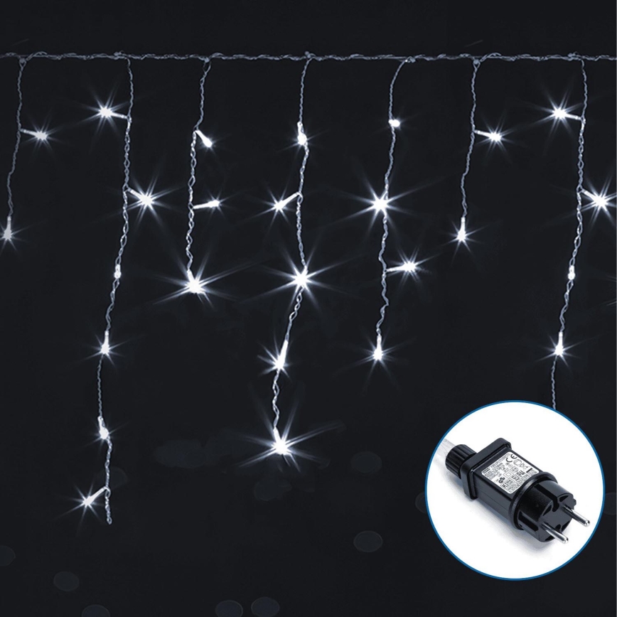 Aigostar - LED Venkovní dekorační řetěz 75xLED/6W/230V 15x0,6m IP44 studená bílá