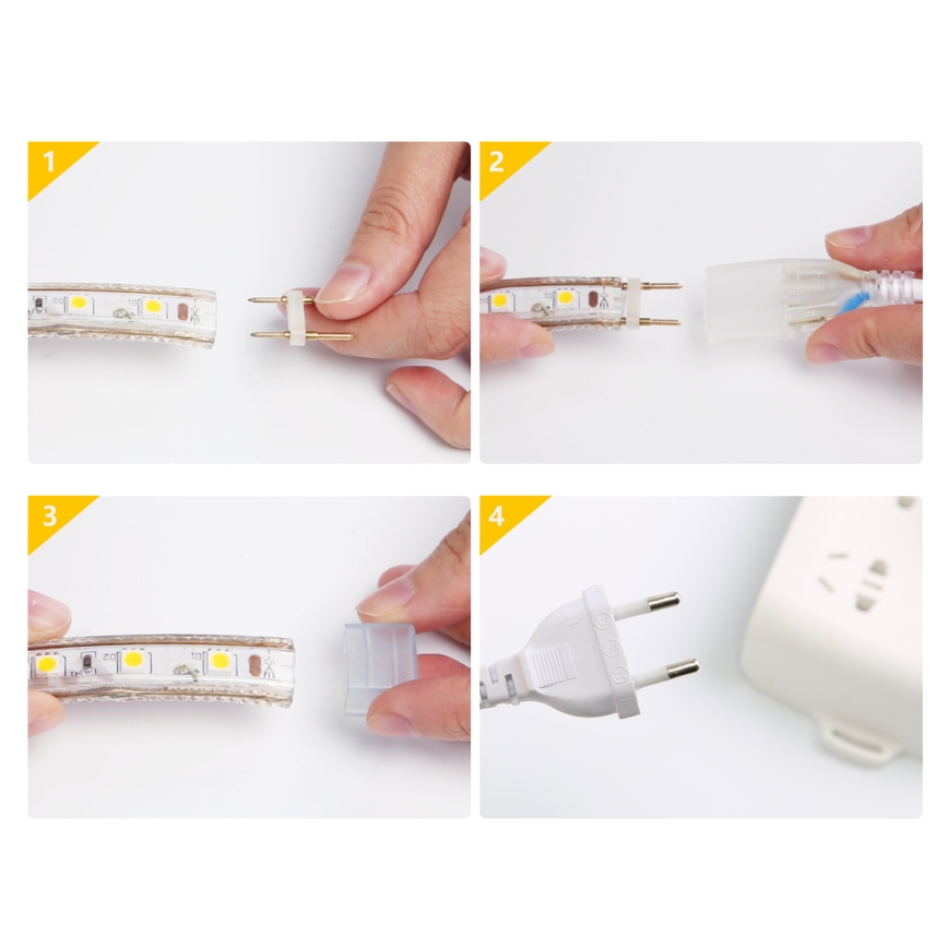 Aigostar - LED Venkovní pásek 50m LED/350W/230V 3000K IP65