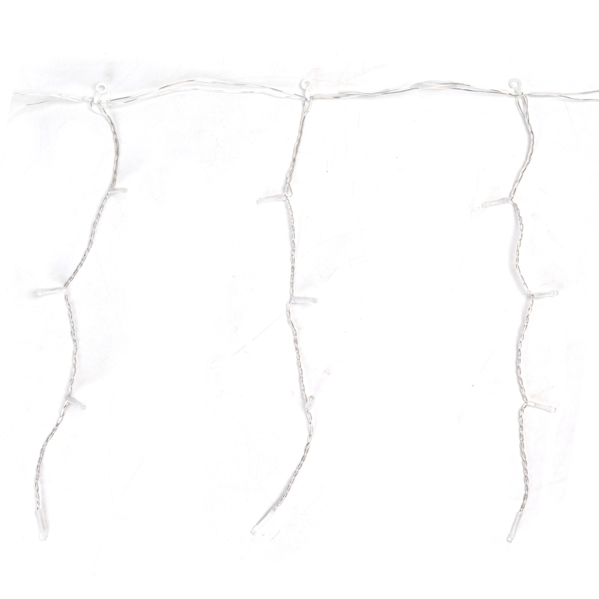 Aigostar - LED Venkovní  řetěz 100xLED/8 funkcí 5x0,4m IP44 studená bílá