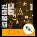 Aigostar - LED Venkovní  řetěz 120xLED/8 funkcí 3x0,6m IP44 teplá bílá + dálkové ovládání