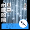 Aigostar - LED Venkovní  řetěz 120xLED/8 funkcí 3x0,7m IP44 studená bílá + dálkové ovládání