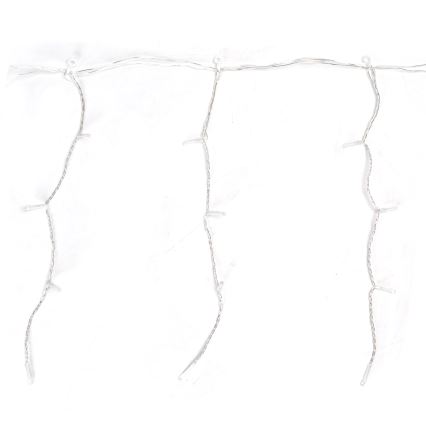 Aigostar - LED Venkovní  řetěz 300xLED/8 funkcí 15x0,4 m IP44 studená bílá