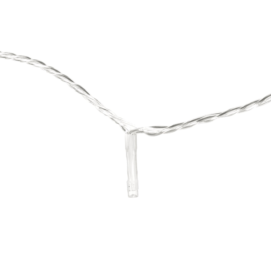 Aigostar - LED Venkovní  řetěz 50xLED/8 funkcí 8m IP44 teplá bílá