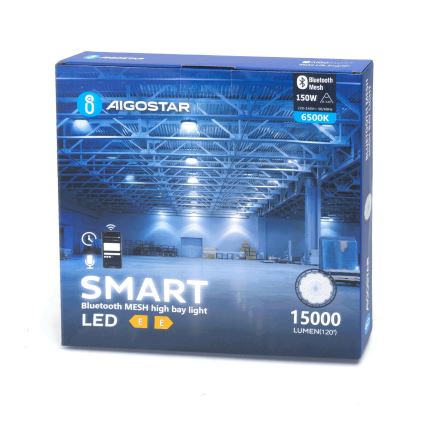 Aigostar - LED Průmyslové stmívatelné venkovní svítidlo MESH High Bay LED/150W/230V 6500K IP65
