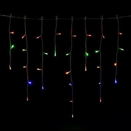 Aigostar - LED Venkovní vánoční řetěz 300xLED/8 funkcí 3xAA 18x0,6 m IP44 multicolor