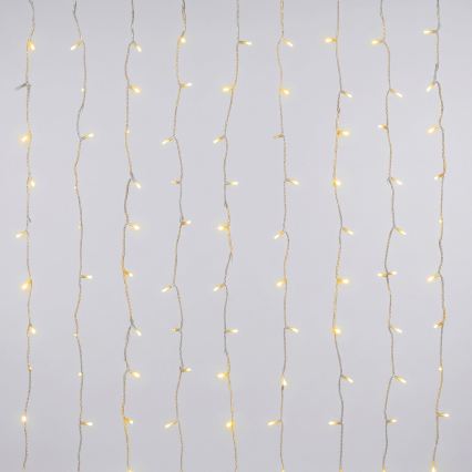 Aigostar - LED Venkovní vánoční řetěz 372xLED/8 funkcí 3xAA 6x1,2m IP44 teplá bílá