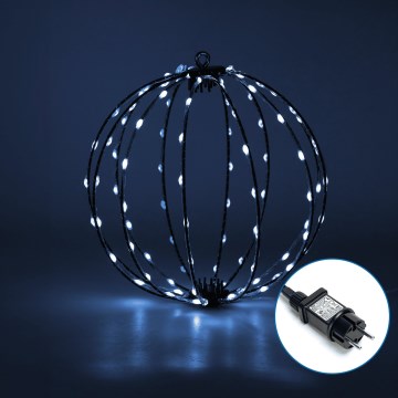 Aigostar - LED Venkovní vánoční dekorace 3,6W/230V koule 30cm IP44 studená bílá