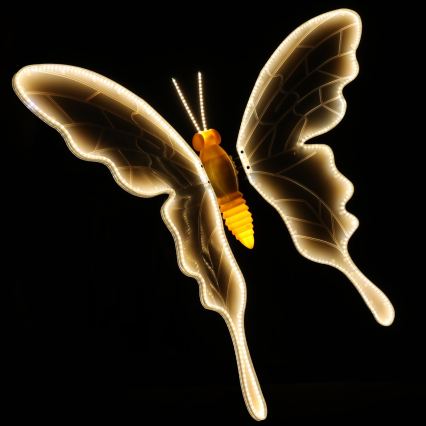 Aigostar - LED Venkovní vánoční dekorace 564xLED IP44 teplá bílá motýl