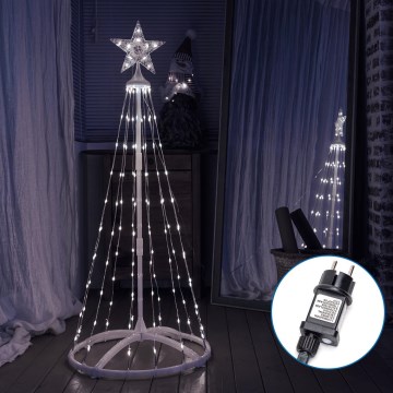 Aigostar - LED Venkovní vánoční dekorace LED/3,6W/230V 180 cm IP44 studená bílá