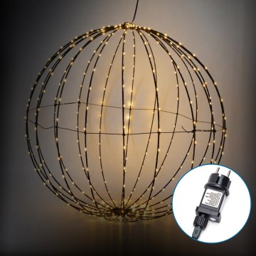 Aigostar - LED Venkovní vánoční dekorace LED/3,6W/230V koule 30cm IP44 teplá bílá