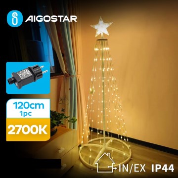 Aigostar - LED Venkovní vánoční dekorace LED/3,6W/31/230V 2700K 120 cm IP44