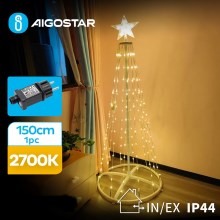 Aigostar - LED Venkovní vánoční dekorace LED/3,6W/31/230V 2700K 150 cm IP44