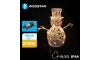 Aigostar - LED Venkovní vánoční dekorace LED/3,6W/31/230V 2700K 90 cm IP44 sněhulák