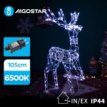 Aigostar - LED Venkovní vánoční dekorace LED/3,6W/31/230V 6500K 105 cm IP44 sob