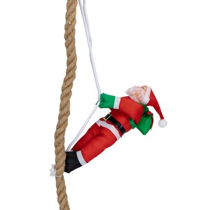 Aigostar - LED Venkovní vánoční dekorace LED/4xAA IP44 padák Santa Claus