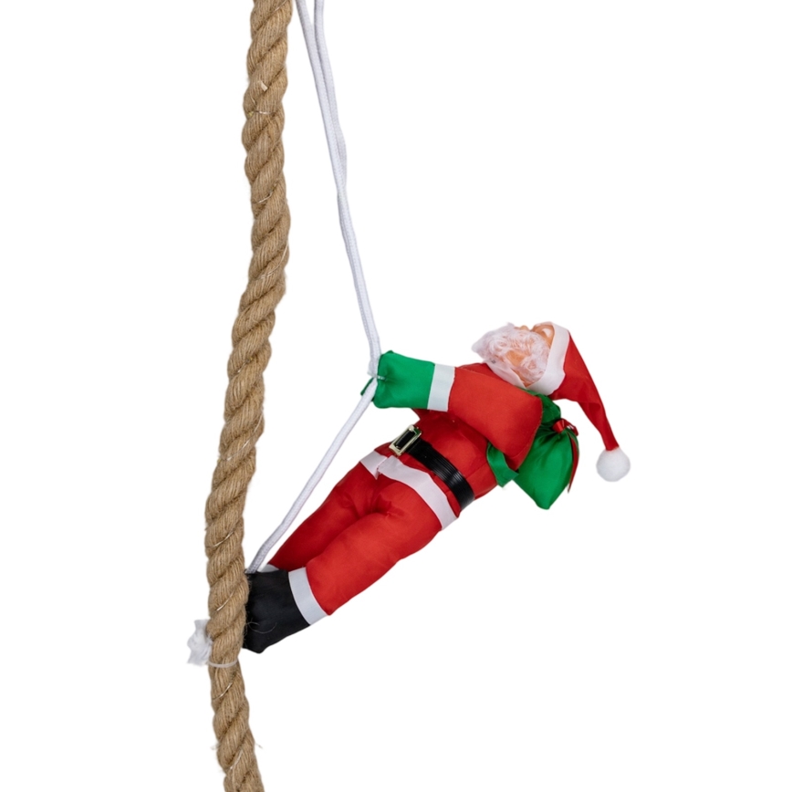 Aigostar - LED Venkovní vánoční dekorace LED/4xAA IP44 padák Santa Claus