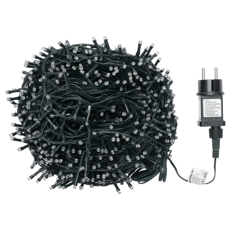 Aigostar - LED Venkovní vánoční řetěz 1000xLED/8 funkcí 53m IP44 multicolor