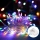 Aigostar -LED Venkovní vánoční řetěz 100xLED/8 funkcí 3xAA 10,3m IP44 multicolor