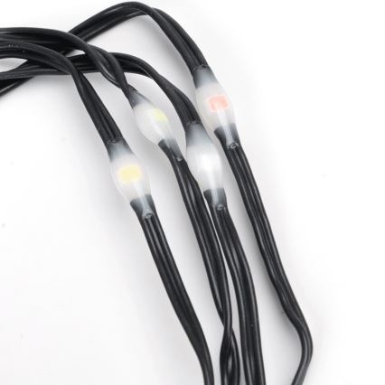 Aigostar-LED Venkovní vánoční řetěz 100xLED/8 funkcí 3xAA 10,3m IP44 multicolor