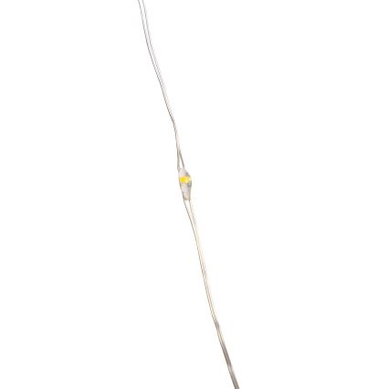 Aigostar -LED Venkovní vánoční řetěz 100xLED/8 funkcí 3xAA 10,3m IP44 teplá bílá