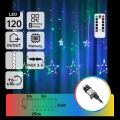 Aigostar - LED Venkovní vánoční řetěz 120xLED/8 funkcí 6x0,6m IP44 multicolor + dálkové ovládání