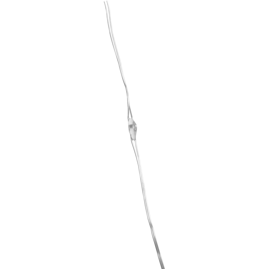 Aigostar - LED Venkovní vánoční řetěz 150xLED/8 funkcí/3xAA 15,3m IP44 studená bílá
