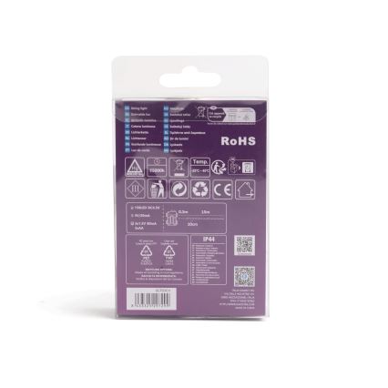 Aigostar - LED Venkovní vánoční řetěz 150xLED/8 funkcí/3xAA 15,3m IP44 multicolor