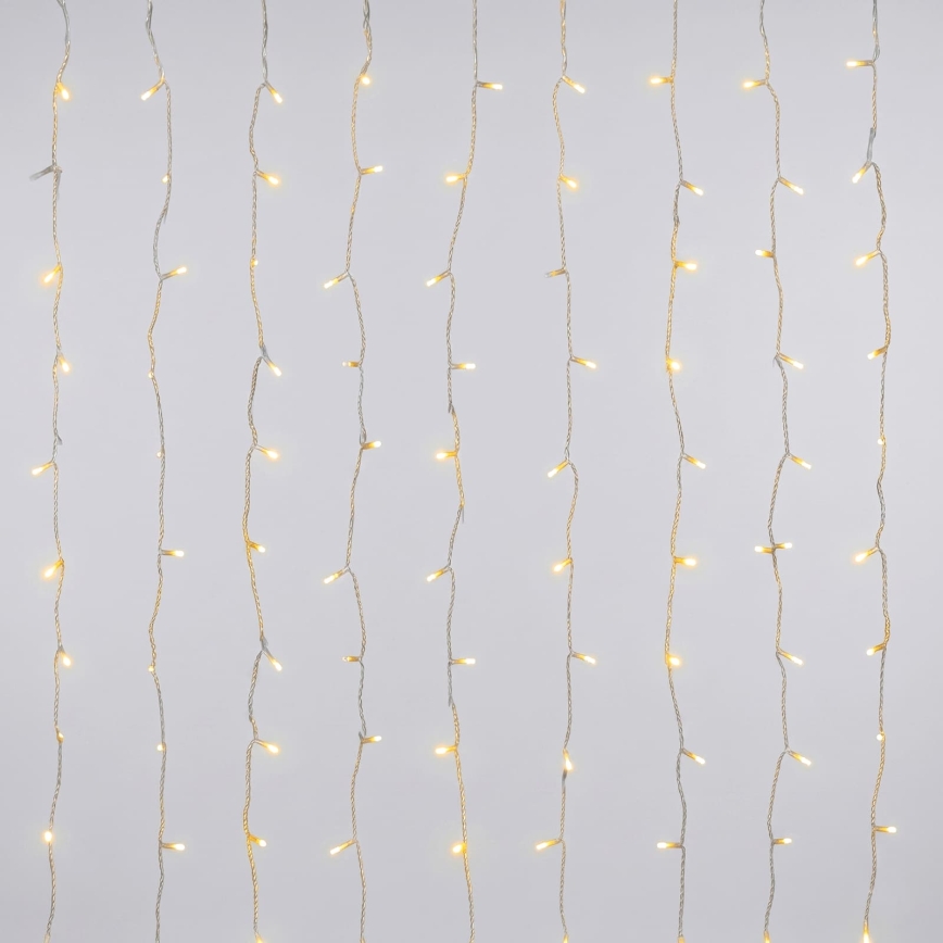 Aigostar - LED Venkovní vánoční řetěz 156xLED/8 funkcí 4,2x1,2m IP44 teplá bílá