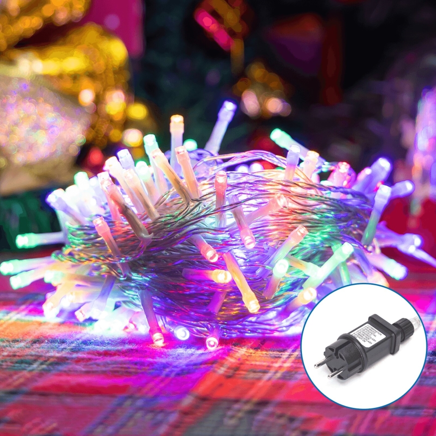 Aigostar - LED Venkovní vánoční řetěz 200xLED/8 funkcí 23m IP44 multicolor