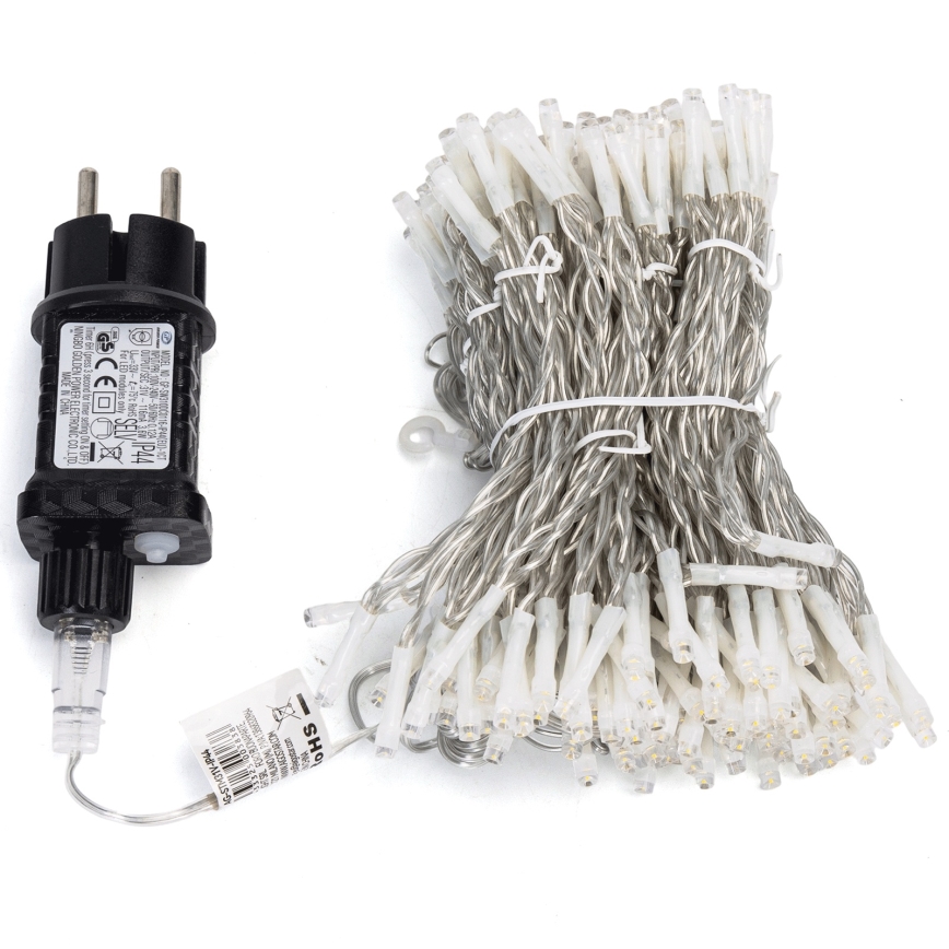 Aigostar - LED Venkovní vánoční řetěz 234xLED/8 funkcí 1,2x1,8 m IP44 teplá bílá