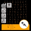 Aigostar - LED Venkovní vánoční řetěz 288xLED 1,5x1,8m IP44 teplá bílá