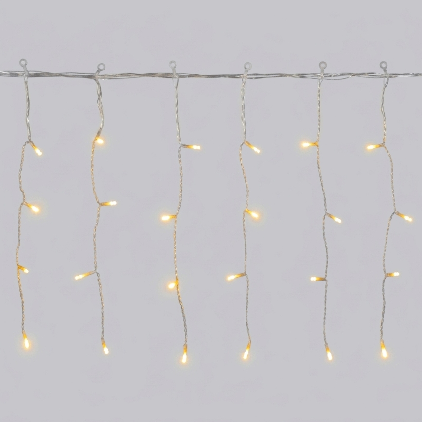 Aigostar - LED Venkovní vánoční řetěz 300xLED/8 funkcí 18x0,4m IP44 teplá bílá