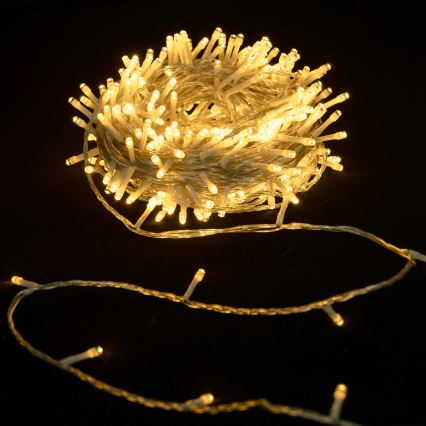 Aigostar - LED Venkovní vánoční řetěz 400xLED/8 funkcí 20m IP44 teplá bílá