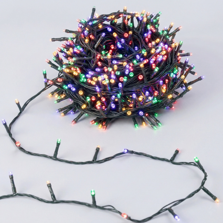 Aigostar - LED Venkovní vánoční řetěz 50xLED/8 funkcí 8m IP44 multicolor